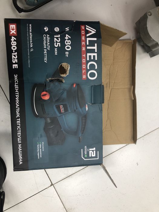 Шлифмашинка Alteco EX 480-125 E (p25)