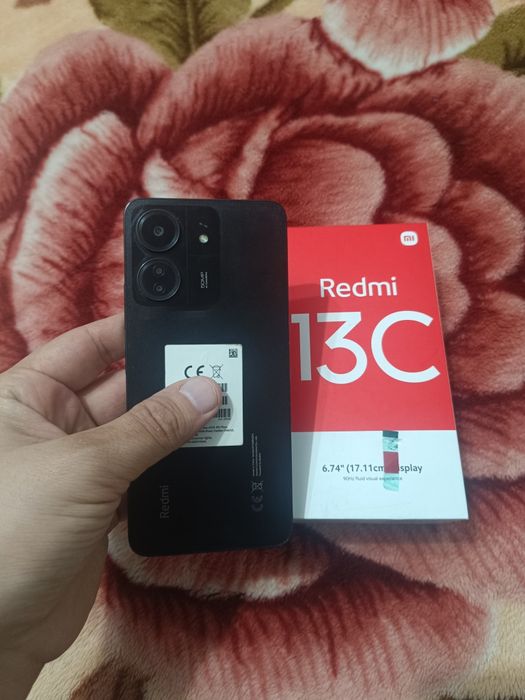 Xiaomi Redmi 13C 8+8/256GB Black Igravoy Karobka Holati Yaxshi Otlicni
