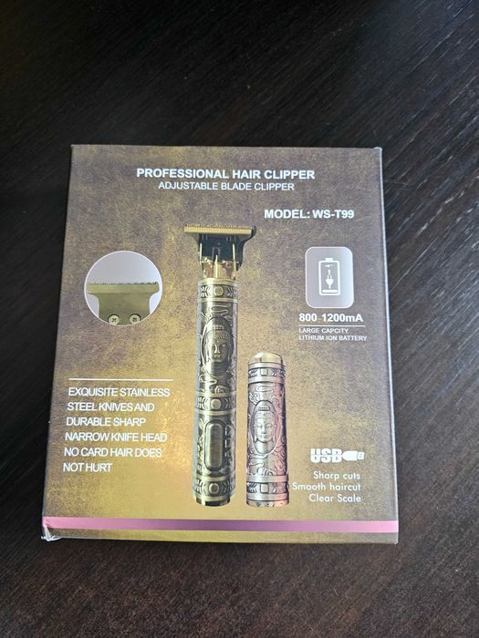 Set Mașină de tuns profesională și shaver electric WS-T99