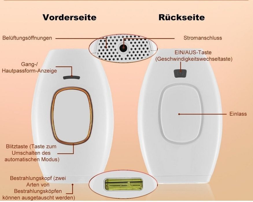 IPL Epilator laser ,dispozitiv de indepartare a parului
