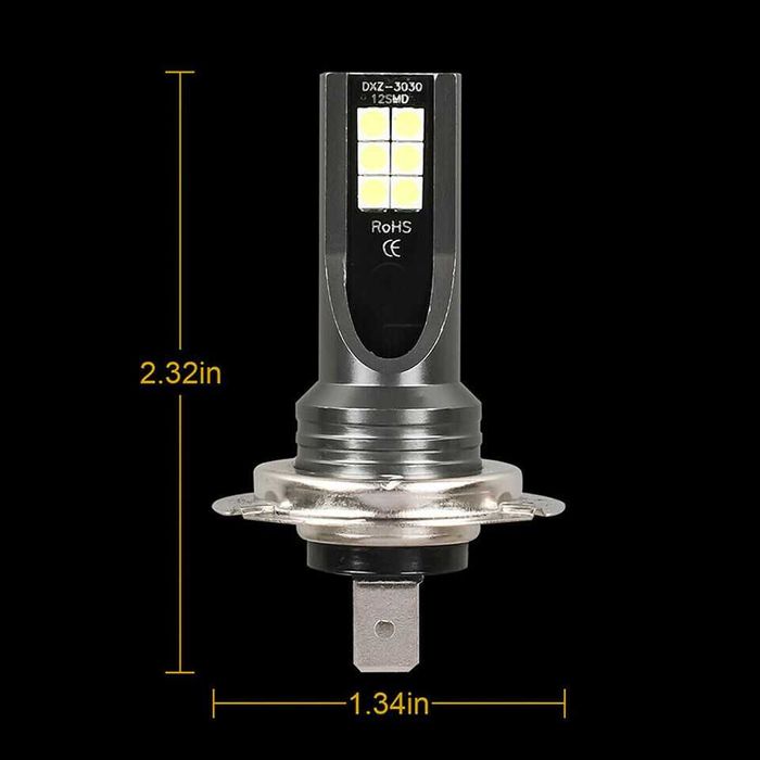 H7 LED автокрушки автомобилни светлини комплект 50W 14000LM