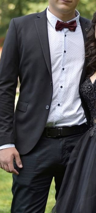 Мъжки костюм TEODOR - черен