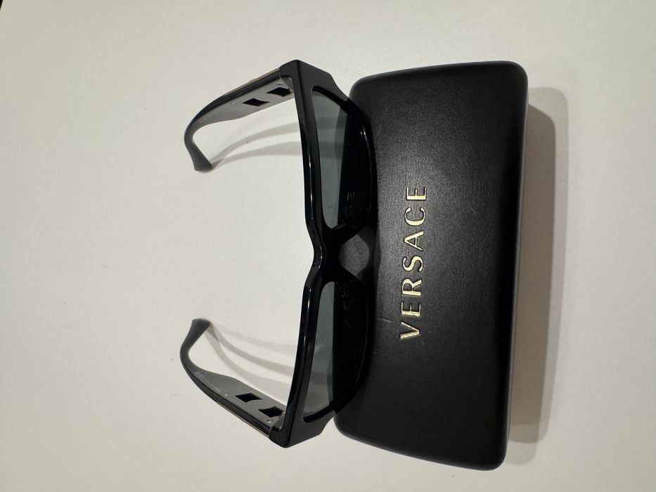 Versace Medusa Deco Sunglasses слънчеви очила Black + gold