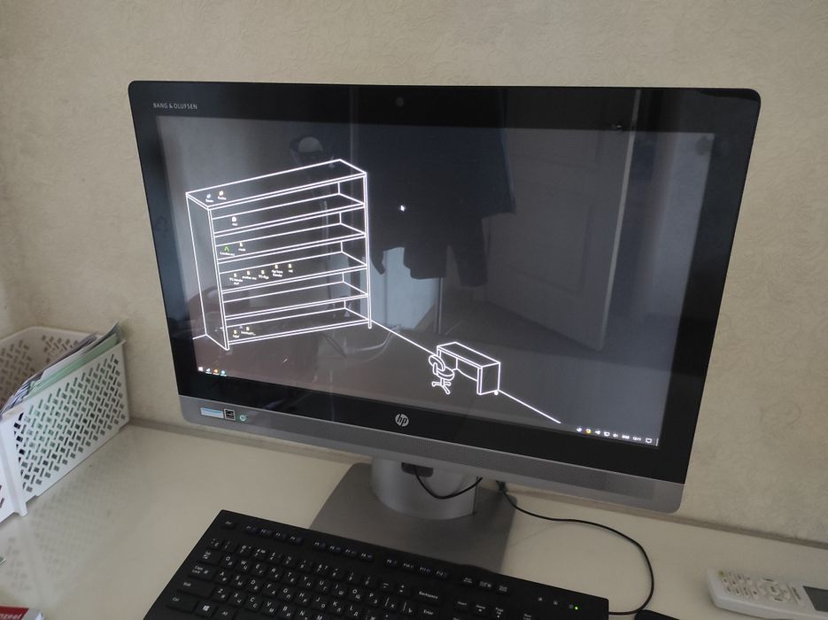 Моноблок HP EliteOne 800 G2 23' AiO с сенсорным экраном