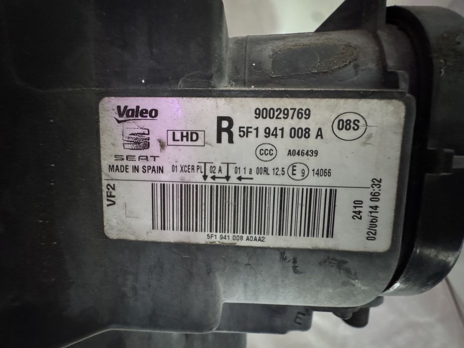 Far dreapta Seat Leon 5f matrix/led an 2014