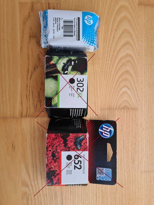 Cartuse negre si tri-color HP 305 & 63/302/65/304