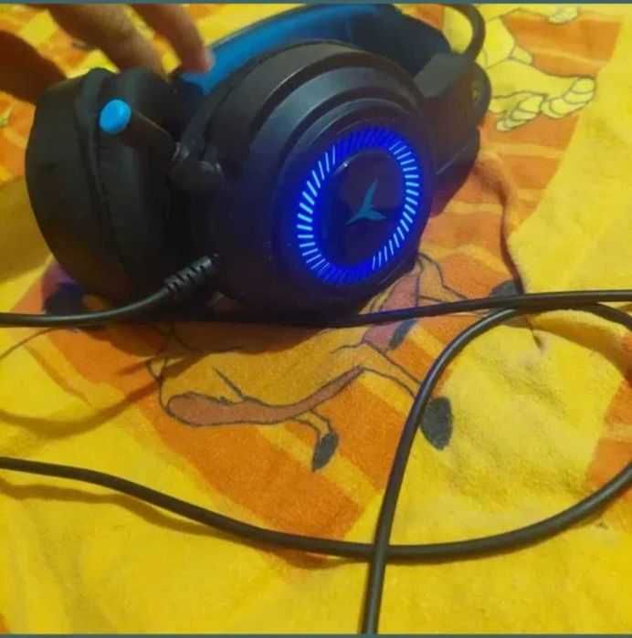 Audio,gaming căști fără microfon cu fir