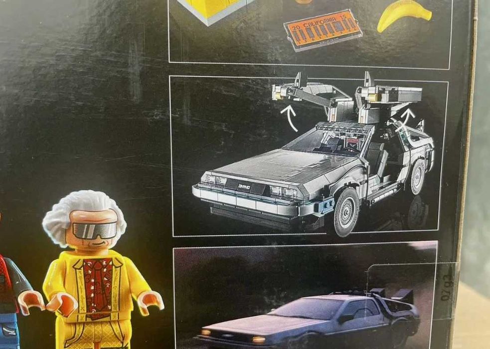 Lego Creator 10300 Назад в Будущее: Делореан