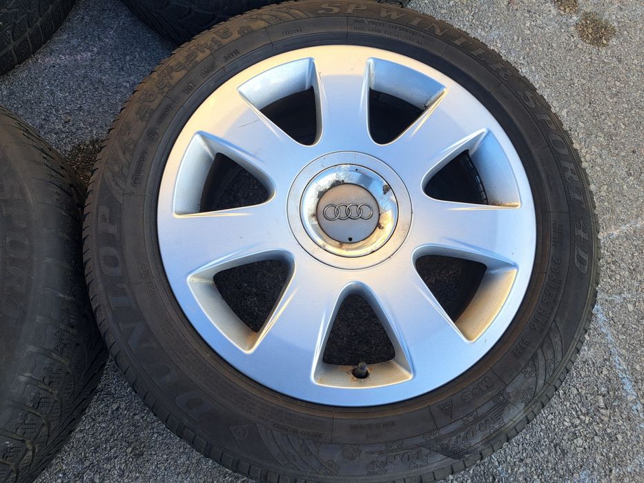 5х112/16 с гуми Ауди VW Шкода Сеат 5x112/16 лети джанти Audi Skoda