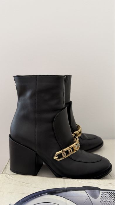 Botine Negre Musette - Marimea 35