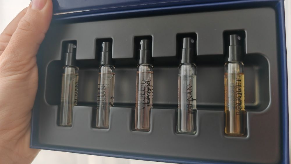 Mostre parfumuri AFNAN - 3 discovery seturi