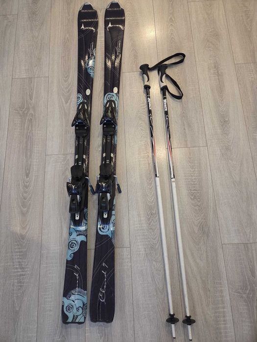 Schiuri Atomic Cloud 7 cu legaturi & bete – 156 cm – carving damă