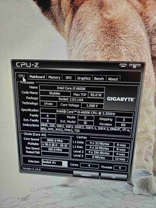MB Gigabyte GA-170 - GAMING K3 + I5-6600K+Водно