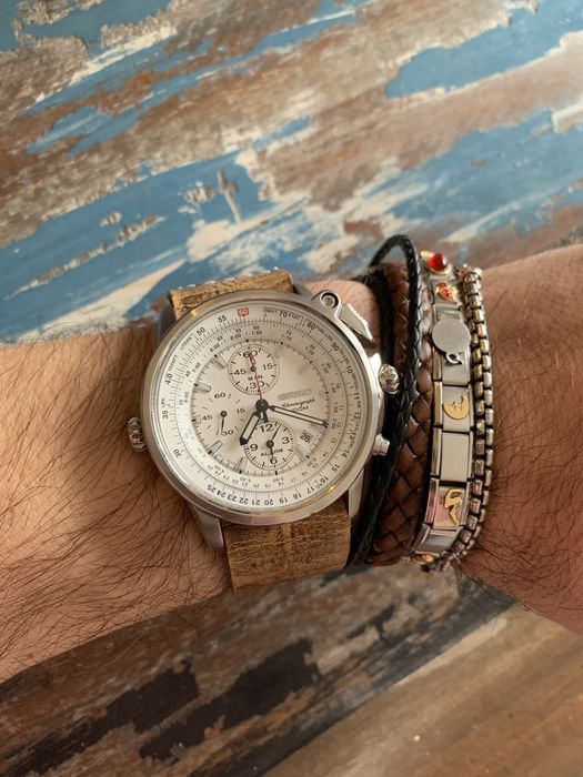 Seiko Flightmaster Chronograph SNAB71 Made in Japan