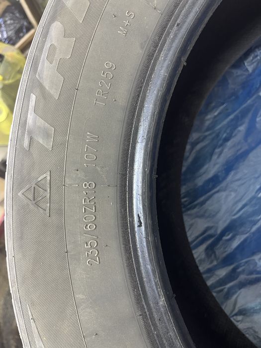 Летняя резина 235/60 r18