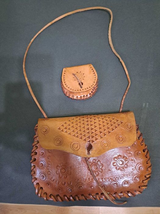 Кожена чанта ЕСТЕСВЕНА КОЖА!