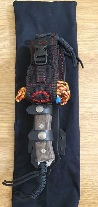 Cutit MIGUEL NIETO CHAMAN 140-KK, lama 11.5CM Survival Kit