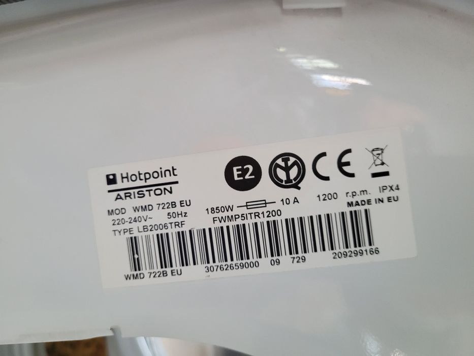Ariston Hotpoint WMD 722B EU pentru piese