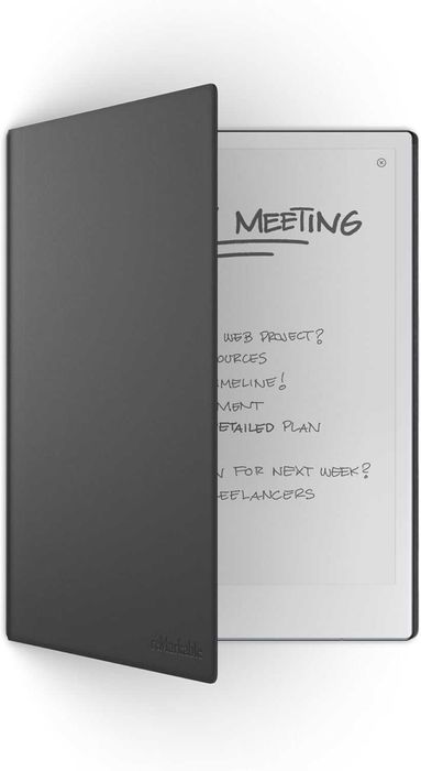 Оригинальный  Чехол для Remarkable 2 из натуральной кожи - Черный