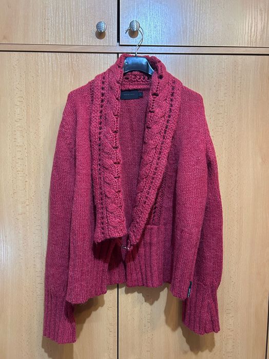 Вълнена зимна жилетка