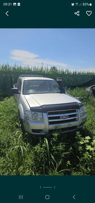 Dezmembrez Ford ranger an 2007 2.5d