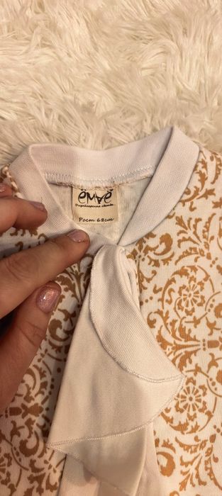 Нарядные боди на девочку 3-9 месяцев