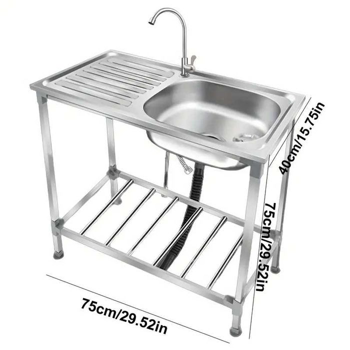 chiuveta inox  pentru uz casnic  restaurant noua