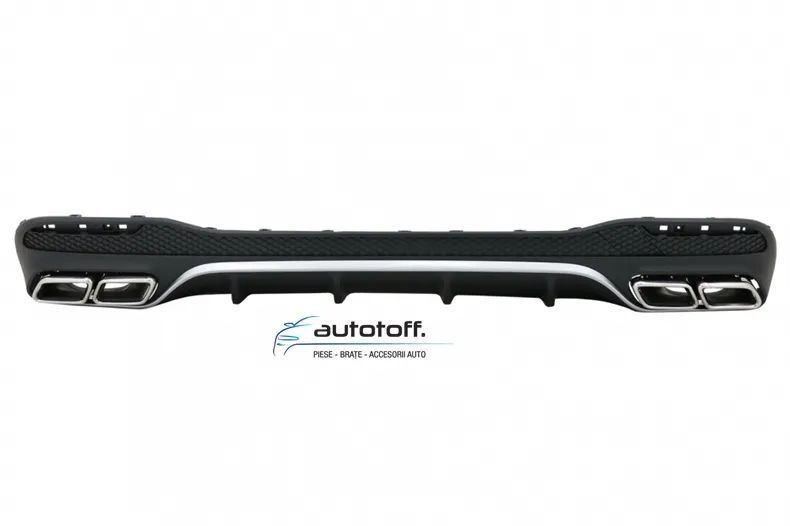 Difuzor bara spate Mercedes GLE W166 (15-18) Chrome Look AMG