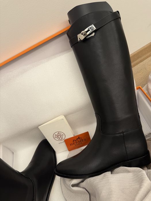 Cizme Hermes de piele noi noute copie 1/1 superfake