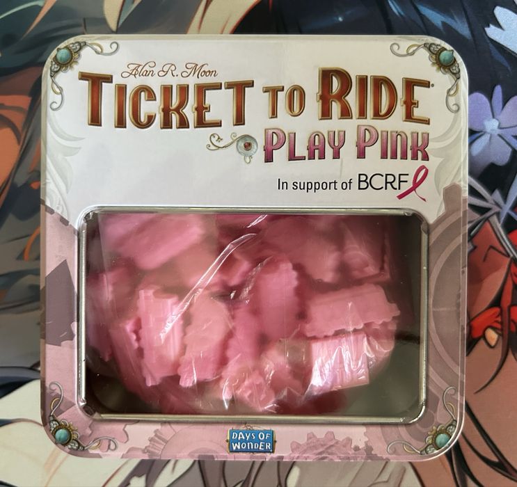 Extensie Ticket to Ride - Play Pink  (Days of Wonder), complet, ca nou
