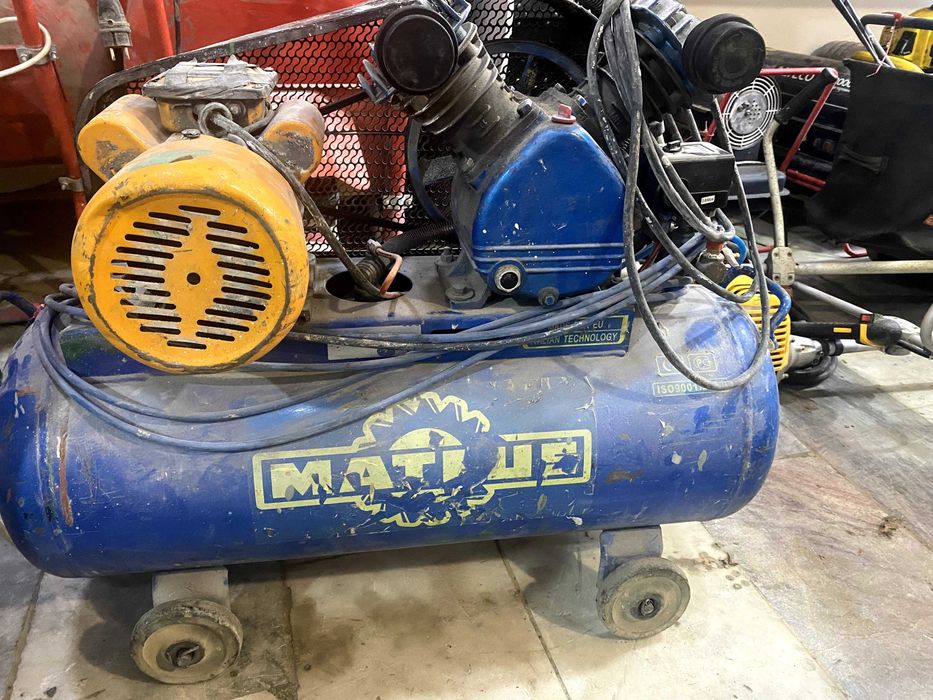Компрессор масляный бу 60л 90 тыс тг