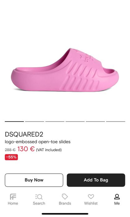 Оригинални дамски чехли Dsquared