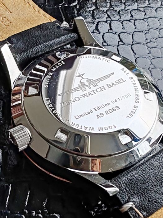 Ceas Zeno Watch Basel AS 2063 Limited Edition
