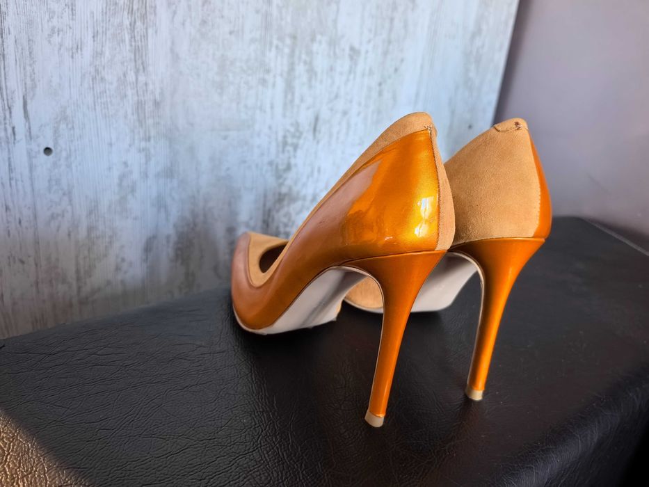 Официални обувки Gio естествена кожа