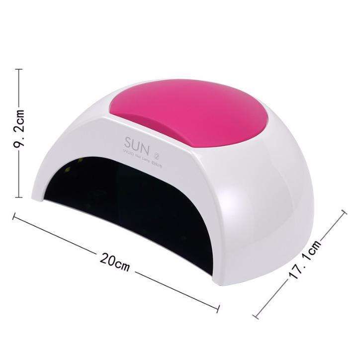 LAMPA LED SUNone 48W SUN2 silicon| uv/led unghii gel oja semi | NEW