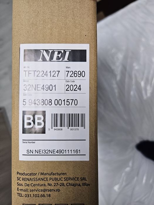 Televizor Smart HD Nei 32NE4901