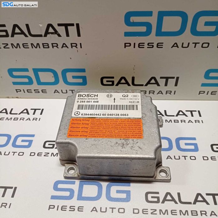 Unitate Modul Calculator Airbag Volan Stanga Mercedes Vito W639 2003 - 2014 Cod 0285001448 6394460442 [1588]