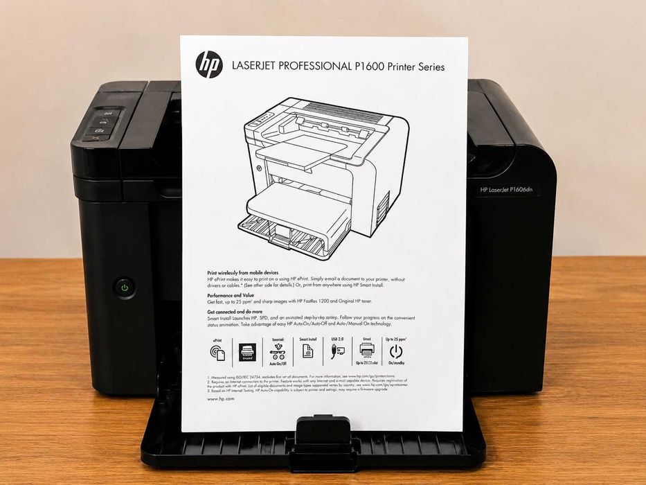 Принтер HP LaserJet Pro P1606dn, Лазерный черно белый, А4
