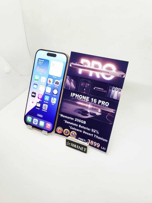 ***STAR*** Shop: iPhone 16 Pro - 256GB - Garantie!!!