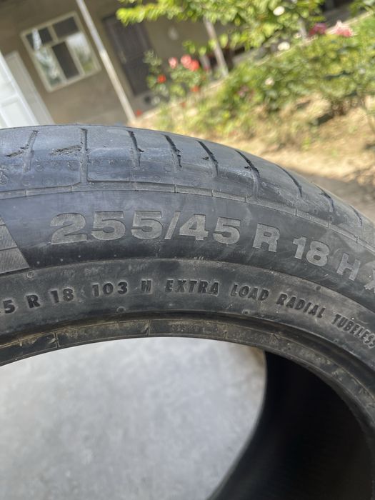 255/45R18 continental