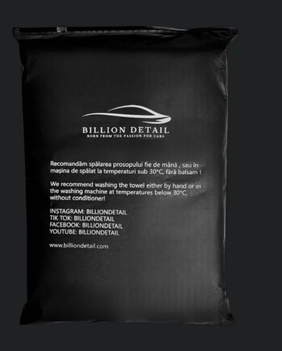 Prosop auto microfibra billiondetail 850gsm
