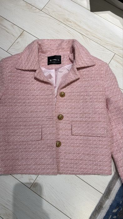 Пиджак твидовый размер S