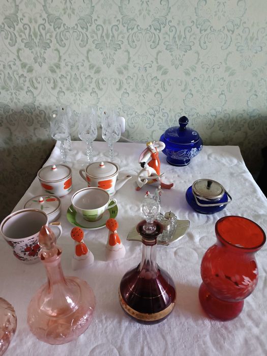 Посуда СССР блюдо, салатник ЗиК