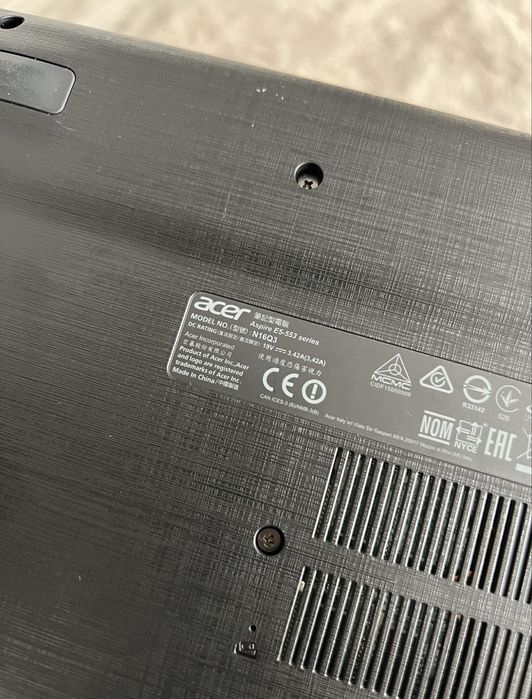 Laptop Acer Aspire E5 16G memorie ram 16gb 1TB plus SSD
