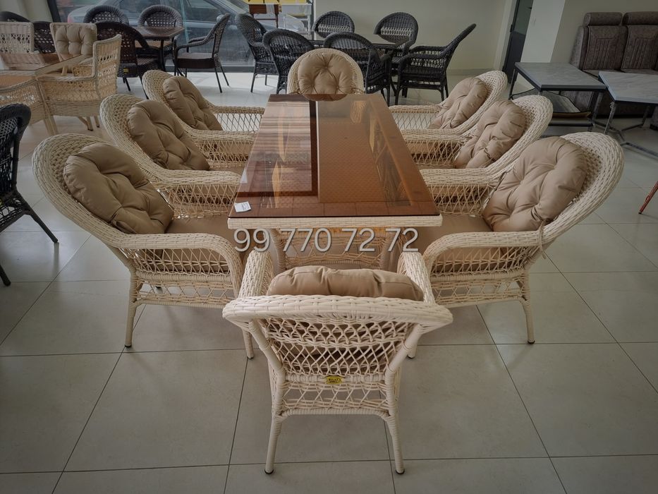 Dachniy Stol stullar yangi 1chi qol 5-yil Garantya