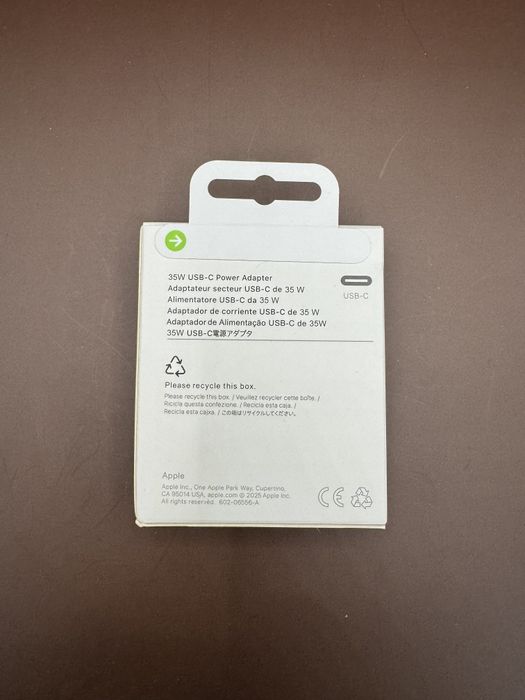Зарядное устройство Apple iPhone 35 ватт