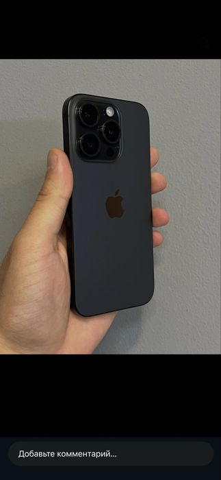 Iphone 15 pro Black 128Gb 95% LL\A Idieal