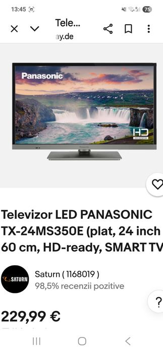 Televizor Panasonic HD 60 cm 24 inch