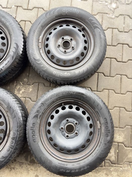 Jante tabla 5x112  cu anvelope 195/65/R15
