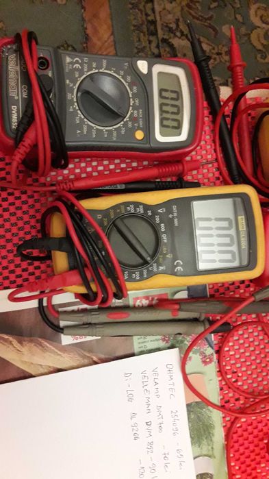 Aparate de masura MULTIMETRE Di- log , OHMETEC , VELAMP